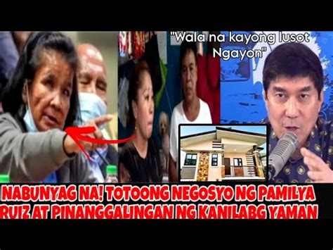 YAMAN NG PAMILYA RUIZ SAAN NANGGALING IDOL RAFFY TULFO BINULGAR ANG