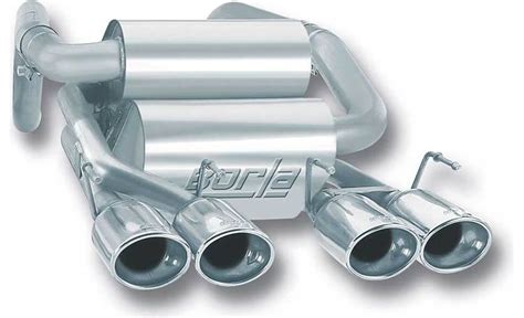 Borla Exhaust System 11747 Fits 2005 Up Corvette C6 Rear Section Only