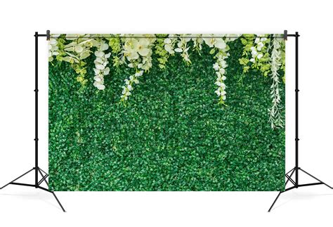 Green Leaves Wall Flowers Wedding Backdrop M6-21 – Dbackdrop