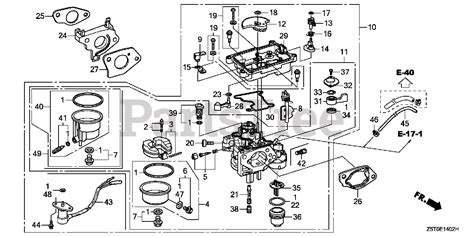 Honda GX390 RT2 EZDM A GCBCT Honda Engine Made In Thailand SN