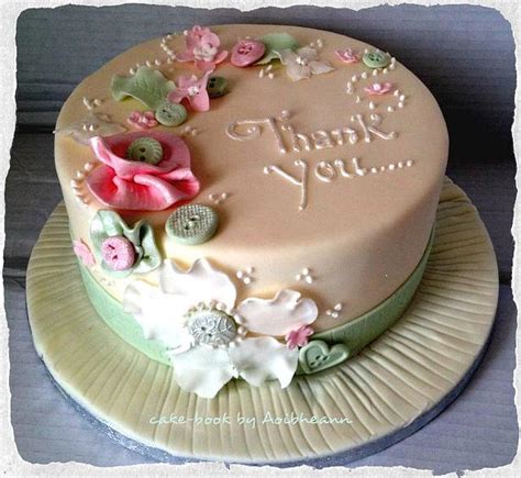 Thank You Cake Cake By Aoibheann Sims CakesDecor