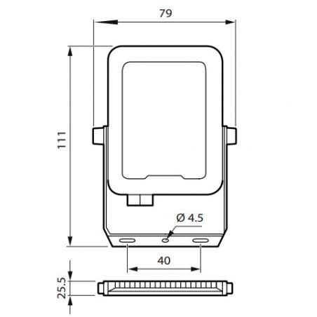 BVP164 LED 10W IP65 Ledinaire prožektor G3