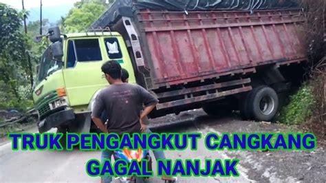 TRUK FUSO GAGAL NANJAK YouTube