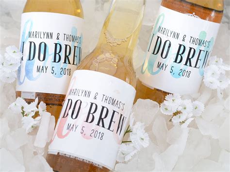 Custom Wedding Beer Labels