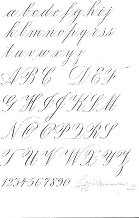 Hybrid Copperplate Script Flourished Capitals B Copperplate