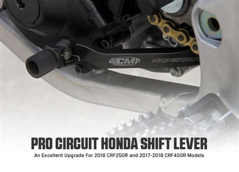 New Product Pro Circuit Shift Lever For Honda Crf250r And Crf450r 201718