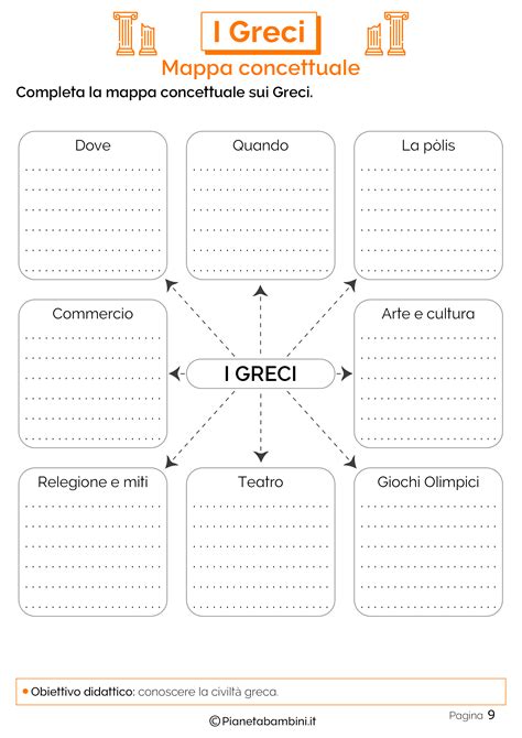 I Greci Schede Didattiche Per La Scuola Primaria Pianetabambini It