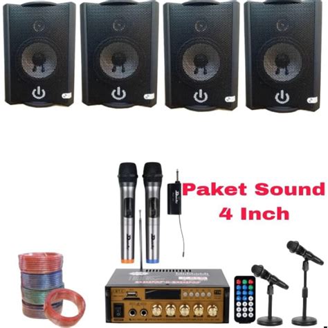 Jual Paket Hemat Crimson CR 402 4 Titik Cocok Buat Karaoke Rumahan Cafe