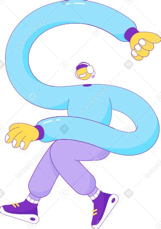 Сидящее тело мальчика без головы в PNG, SVG