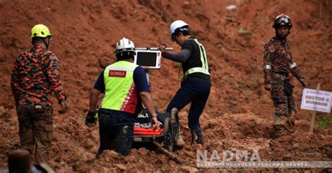 Tanah Runtuh Alat GPR Kesan 5 Bendasing Di Sektor A Dan C Berita Harian