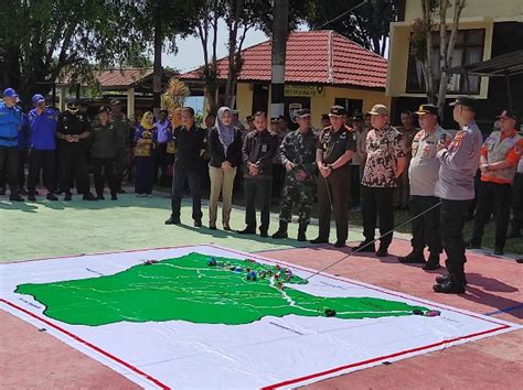 Polres Pagar Alam Gelar TFG Antisipasi Ancaman Gangguan Pemilu 2024