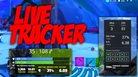 How To Get Live Win Fortnite Tracker On Your Youtubetwitch Streams On