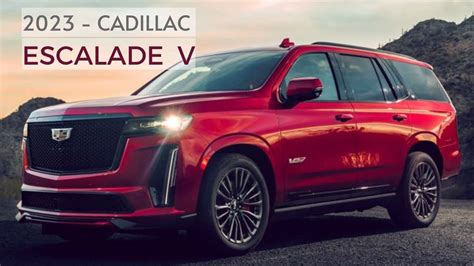 New 2023 Cadillac Escalade V Most Powerful Full Size Suv Youtube