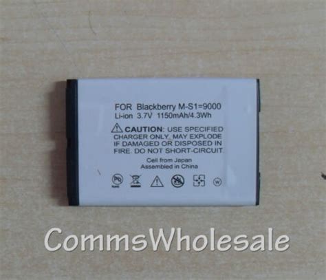 Replacement Ms 1 M S1 Ms1 Battery For Blackberry Bold 9000 9700 9780