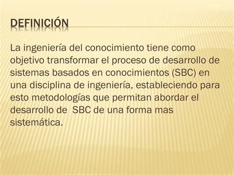 Ppt Ingenier A Del Conocimiento Powerpoint Presentation Free