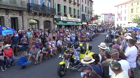 Festival Country Craponne 43 le Défilé motos YouTube