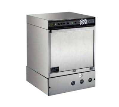 CMA Dishmachines L 1X16 W HTR Low Temp Rack Undercounter Dishwasher