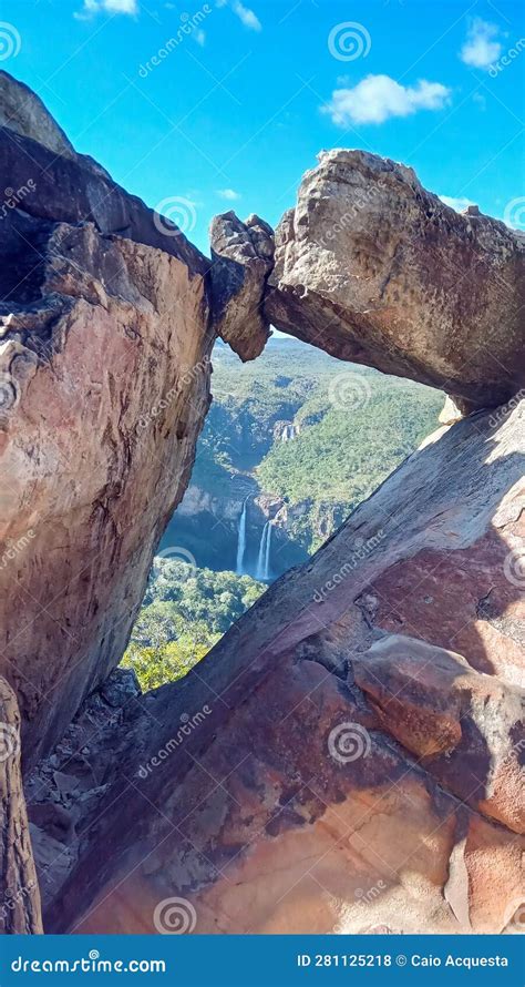 Mountain Landscape At Chapada Dos Veadeiros National Park In Goias