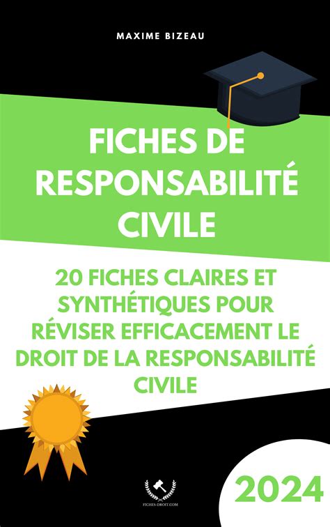 Fiches de responsabilité civile Fiches droit