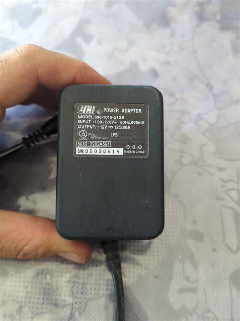 898 1015 U12s Yhi Power Supply Adapter 12v Free Shipping Ebay