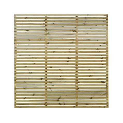 Horizontal Slatted Fence Panel Briants Of Risborough