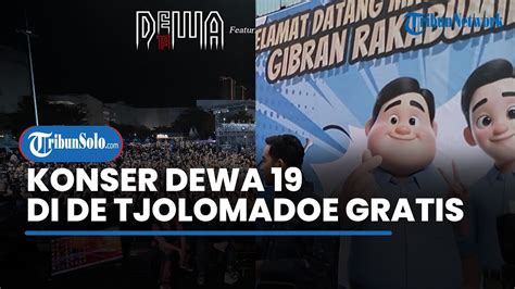 Konser Dewa 19 Di De Tjolomadoe Karanganyar GRATIS Akan Ada 10 Ribu