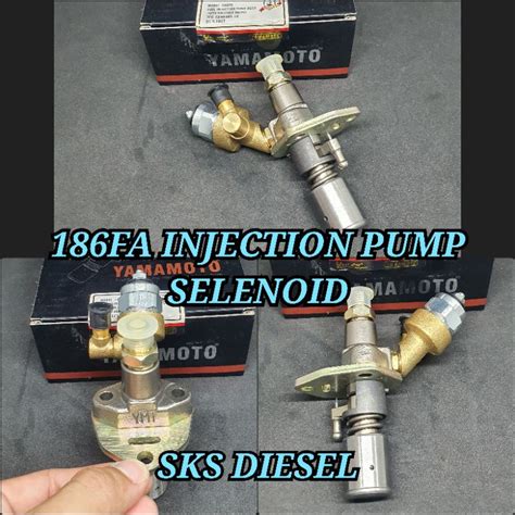 Jual KDE6500 186F 186FA Fuel Injection Pump Selenoid Bos Pom Pompa