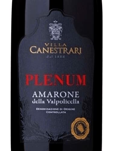 Villa Canestrari Plenum Amarone Della Valpolicella Vivino Australia