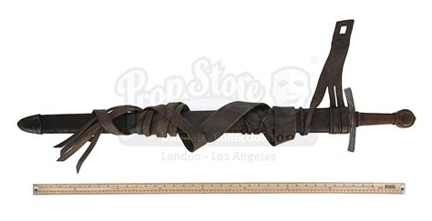 Sword and Leather Scabbard | Prop Store - Ultimate Movie Collectables