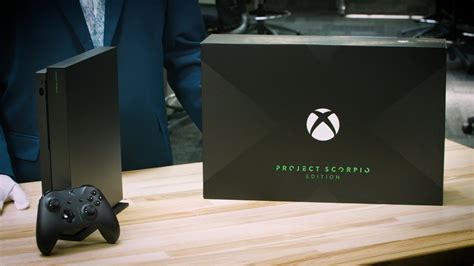 Xbox One X Project Scorpio Edition Unboxing Major Nelson YouTube