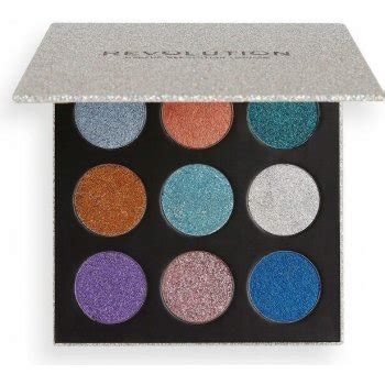 Makeup Revolution Pressed Glitter Palette Illusion třpytky od 286 Kč