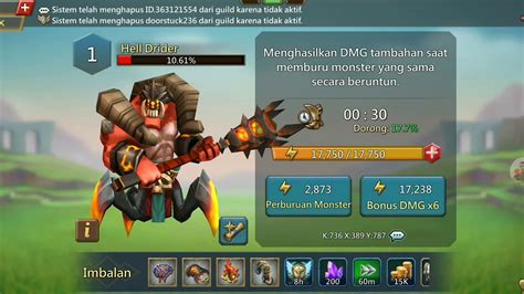 Berburu Monster Di Game Lords Mobile Youtube