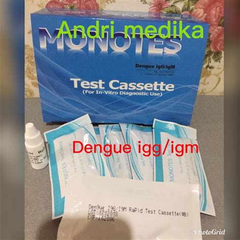 Jual Dengue Igg Igm Tes Demam Berdarah Isi Test Di Lapak Andri