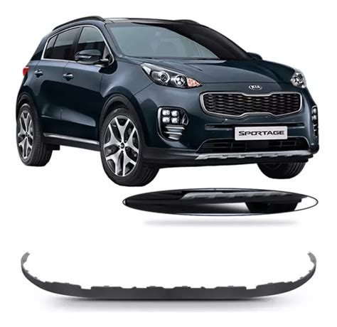 Spoiler Saia Parachoque Kia Sportage Novo Parcelamento