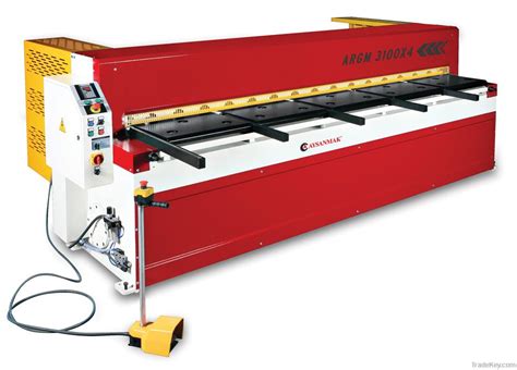 ARGM Mechanical Guillotine Shear With Reducer By AYSANMAK Turkey