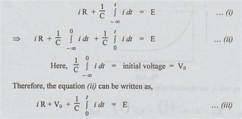 Dc Transients In Rc Circuit Steps Worked Example Solved Problems