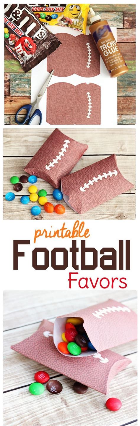 Free Printable Football Party Favors! - Sweet T Makes Three