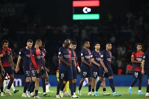 Ligue 1 Le Psg Battu à Domicile Par Logc Nice