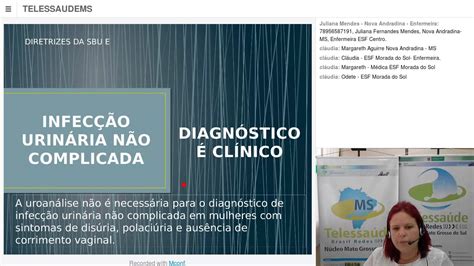 Web Aula Manejo De Infecção Urinária Em Mulheres Nas Diferentes Faixas