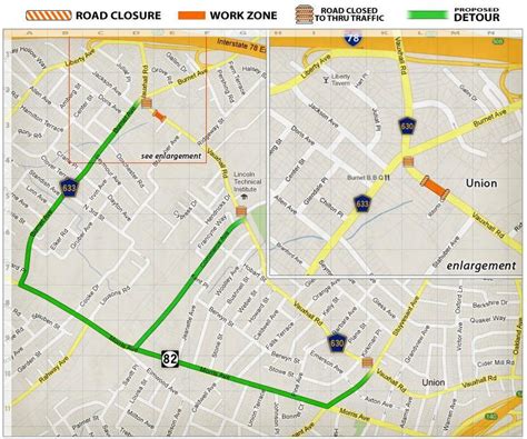 Section of Union Township road to close for 3 weeks - nj.com