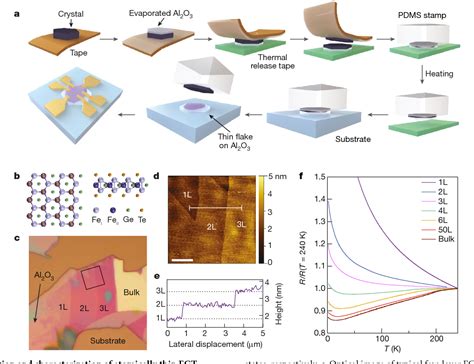 Figure 1 From Gate Tunable Room Temperature Ferromagnetism In Two