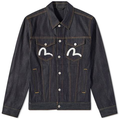 Evisu Painted Seagull Denim Jacket Evisu