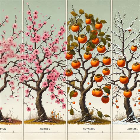 Seasonal Care For Persimmon Trees Flowers Plants