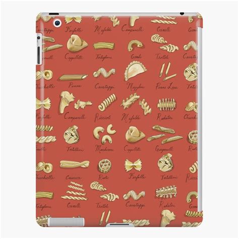 Italienische Nudelformen Ipad H Lle Skin Von Valeriehamill Redbubble