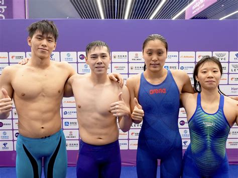 HK Swimmers Win Silver In Mixed Freestyle Relay RTHK