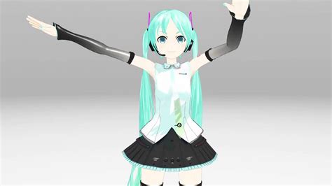 Mmd Hatsune Miku V4x Model 初音ミクv4x Youtube