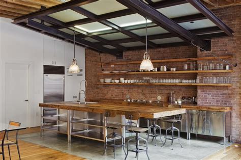 Trendy Blend Industrial Farmhouse Style Interiors Make A Brilliant