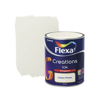 Flexa Creations Lak Hoogglans Cotton Flower 750 Ml Karwei