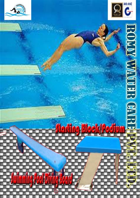 Swimming Pool Diving Board at best price in New Delhi by Romy Water ...