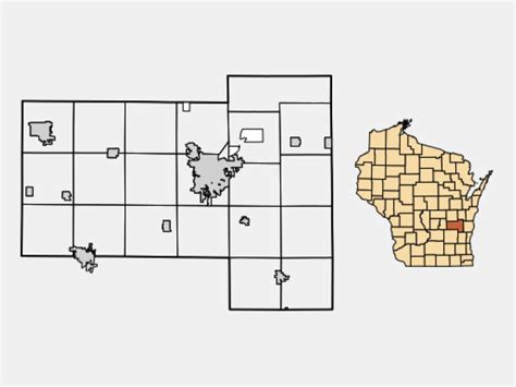 Fond du Lac, WI - Geographic Facts & Maps - MapSof.net